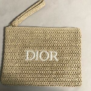 Dior beauty clutch